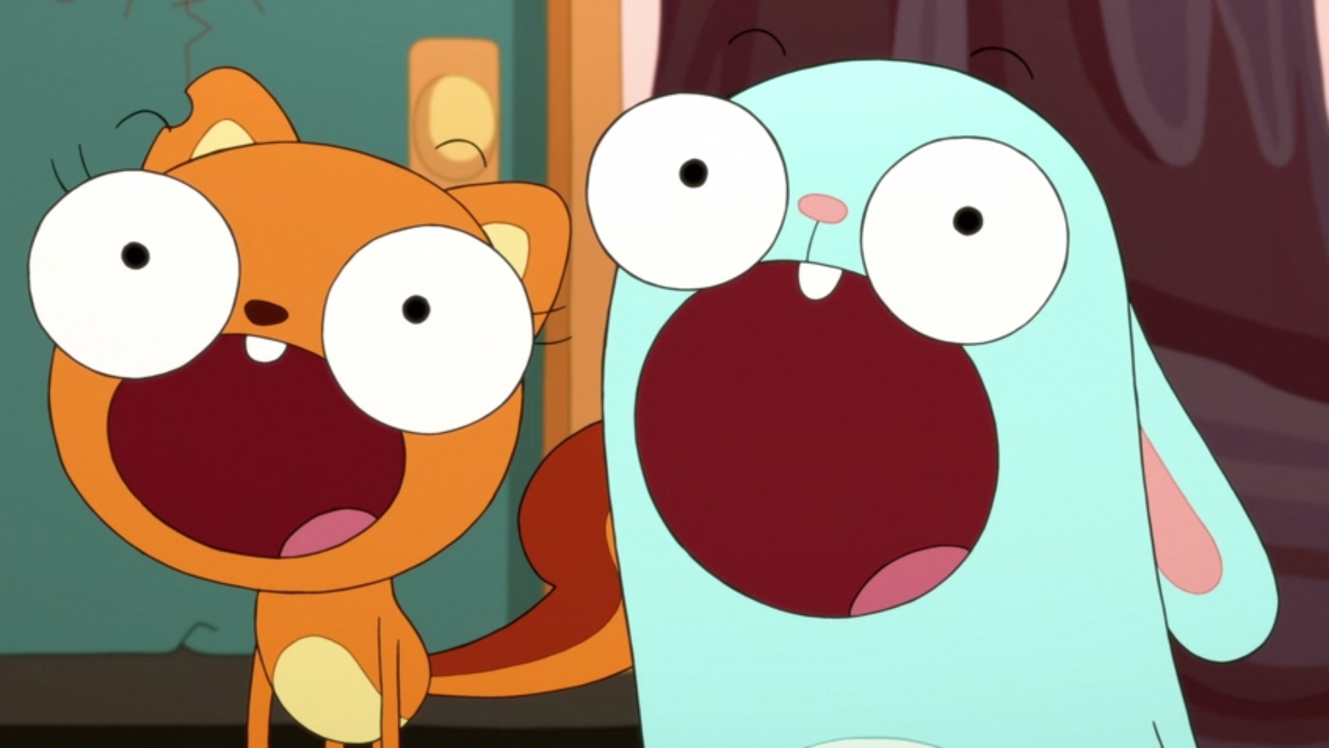 Kiff; Barry expressing excitement