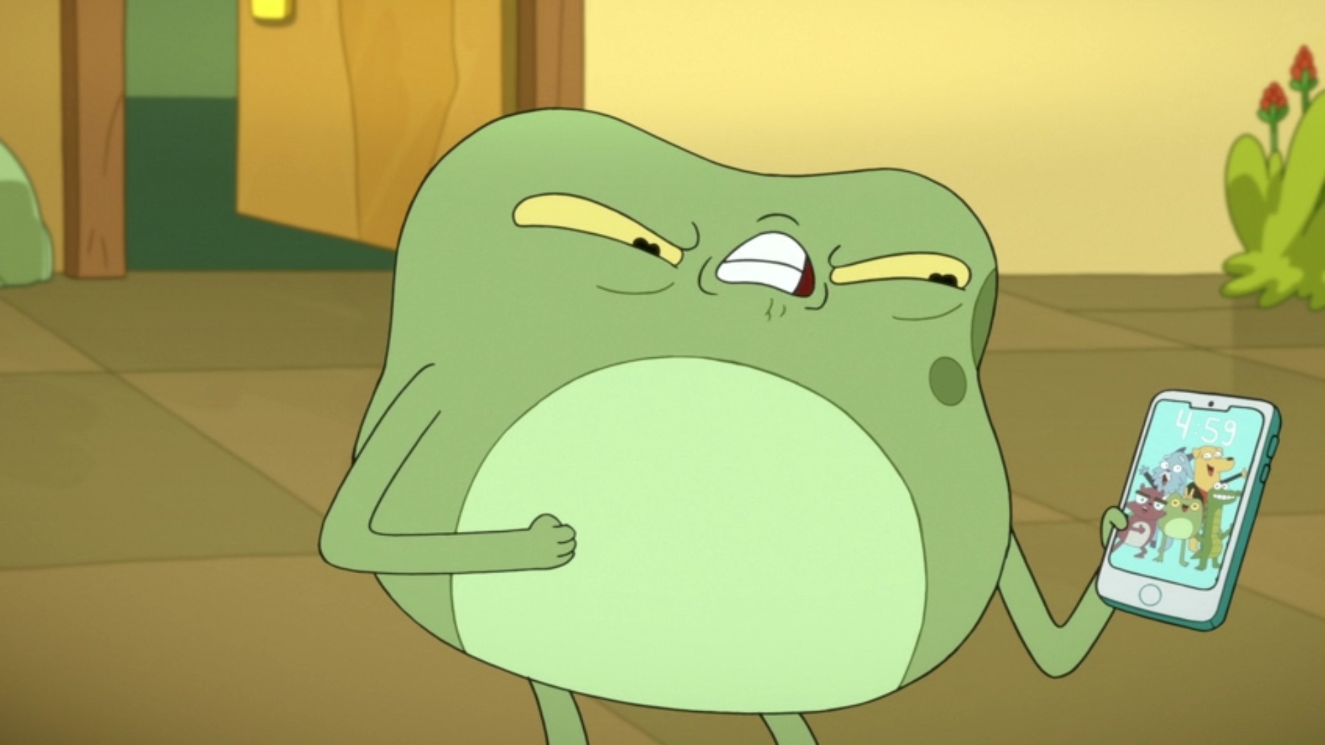 Glarbin expressing disapproval