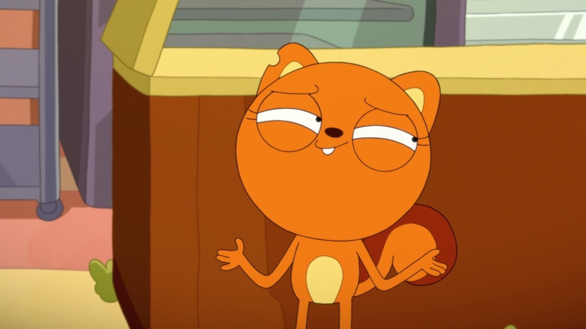 Kiff expressing smugness