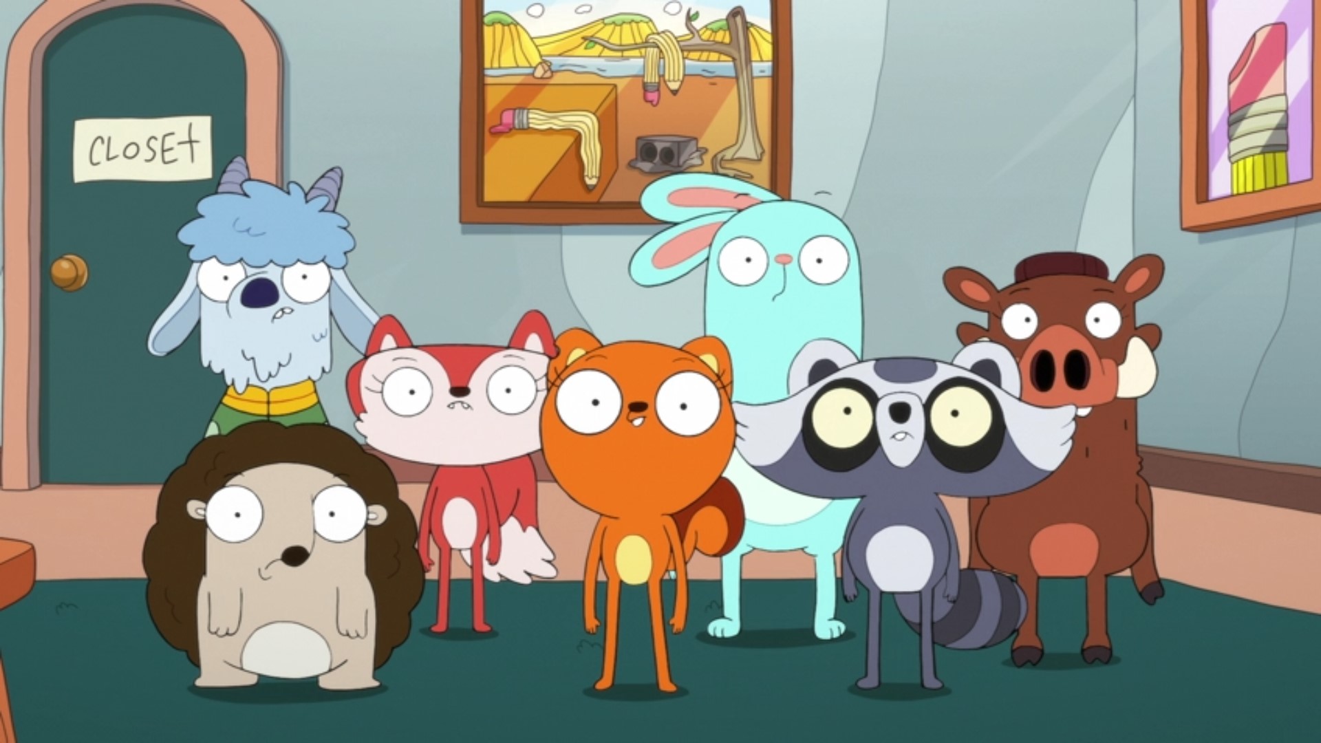 Kiff; Barry; Classmates expressing confusion