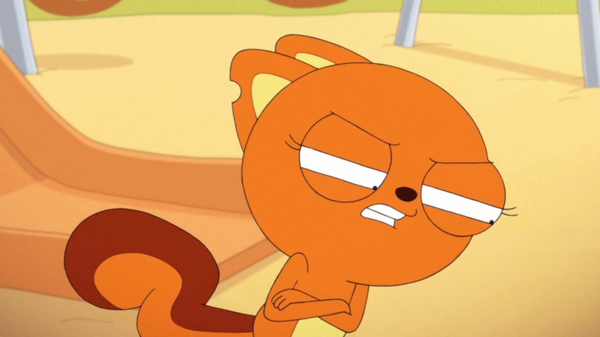 Kiff expressing displeasure