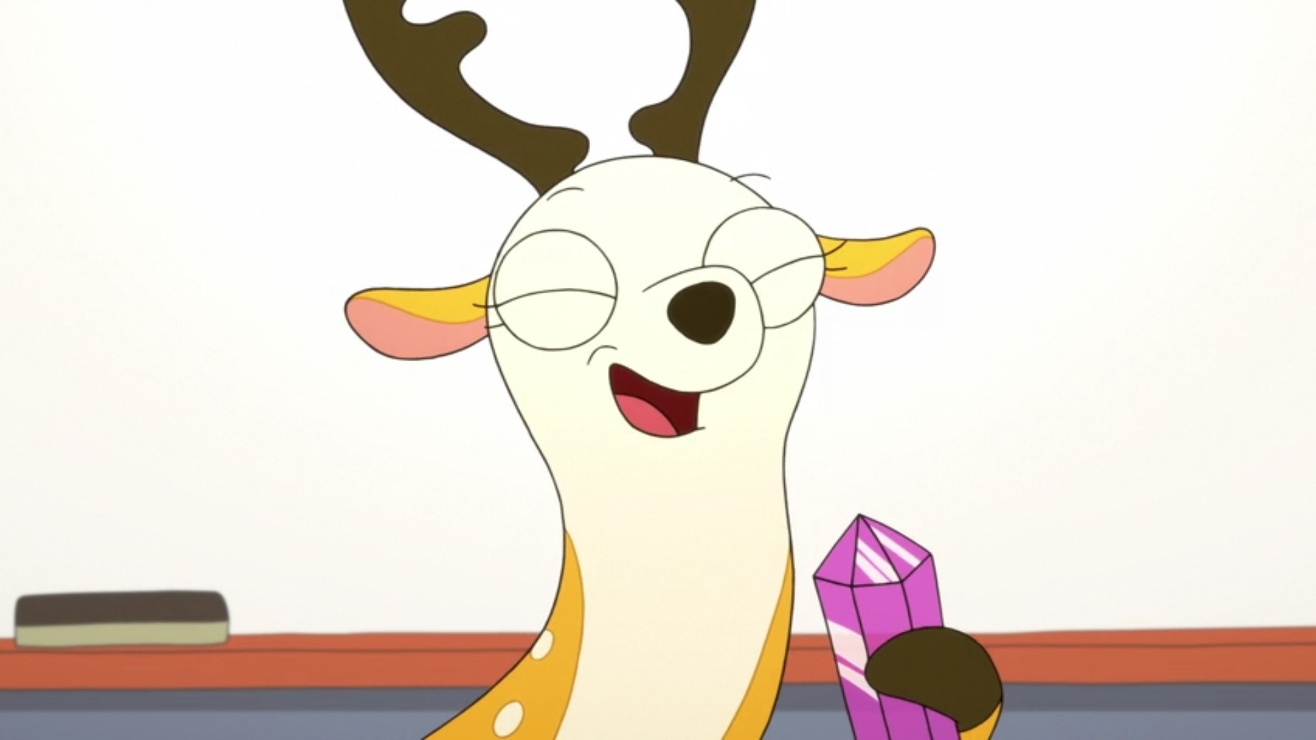 Miss Deer Teacher expressing confidence