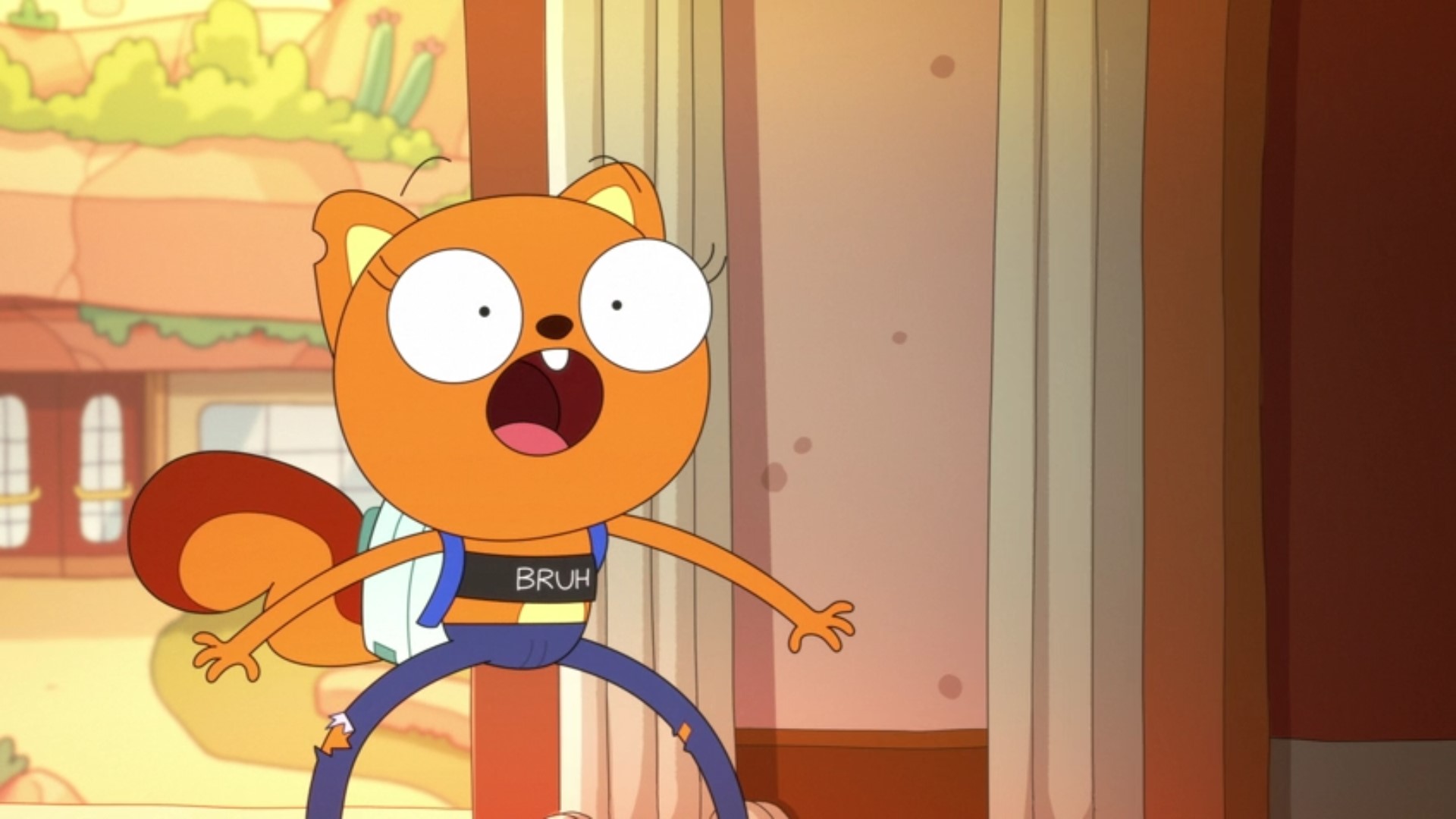 Kiff expressing surprise