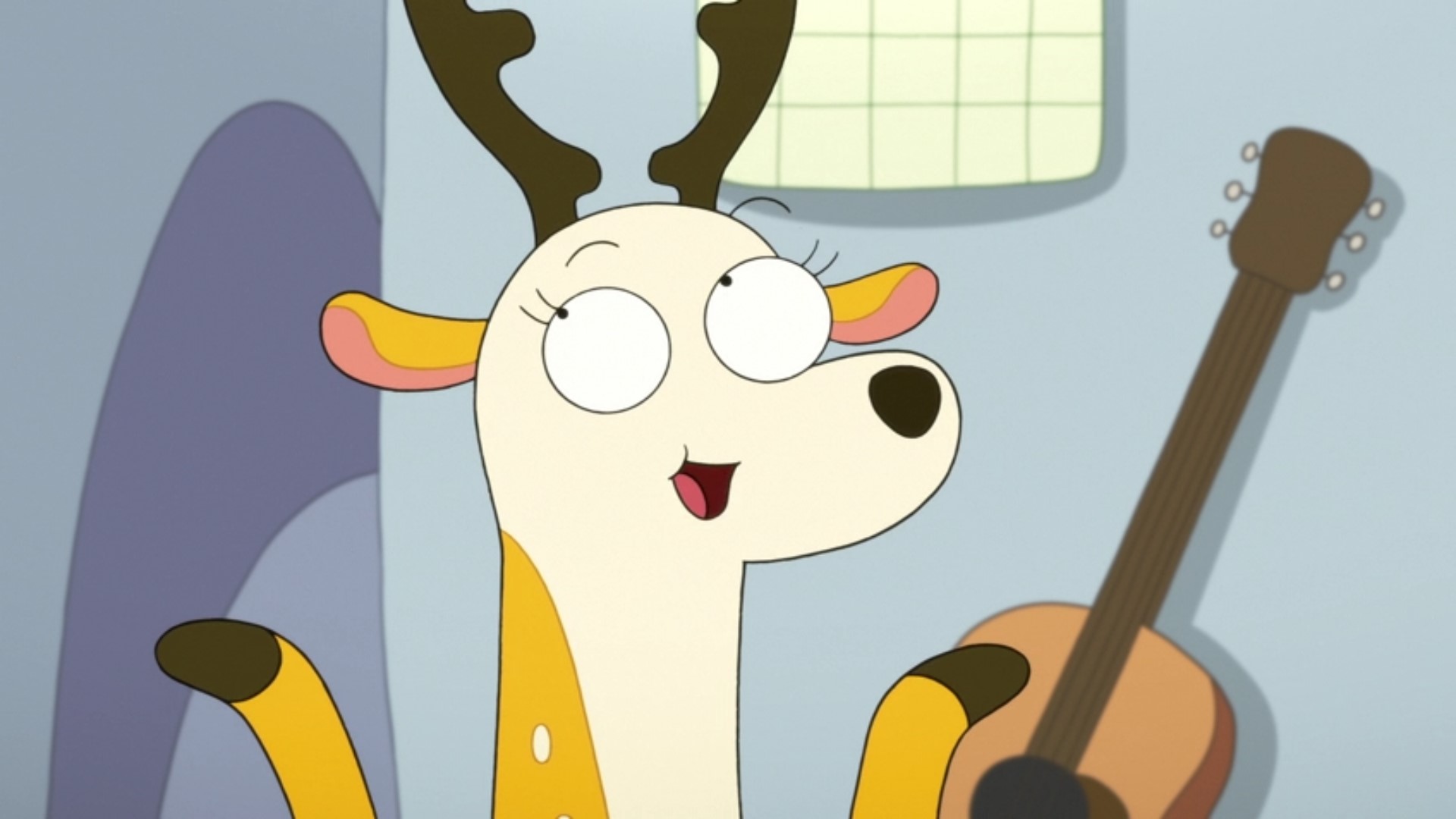 Miss Deer Teacher expressing confusion
