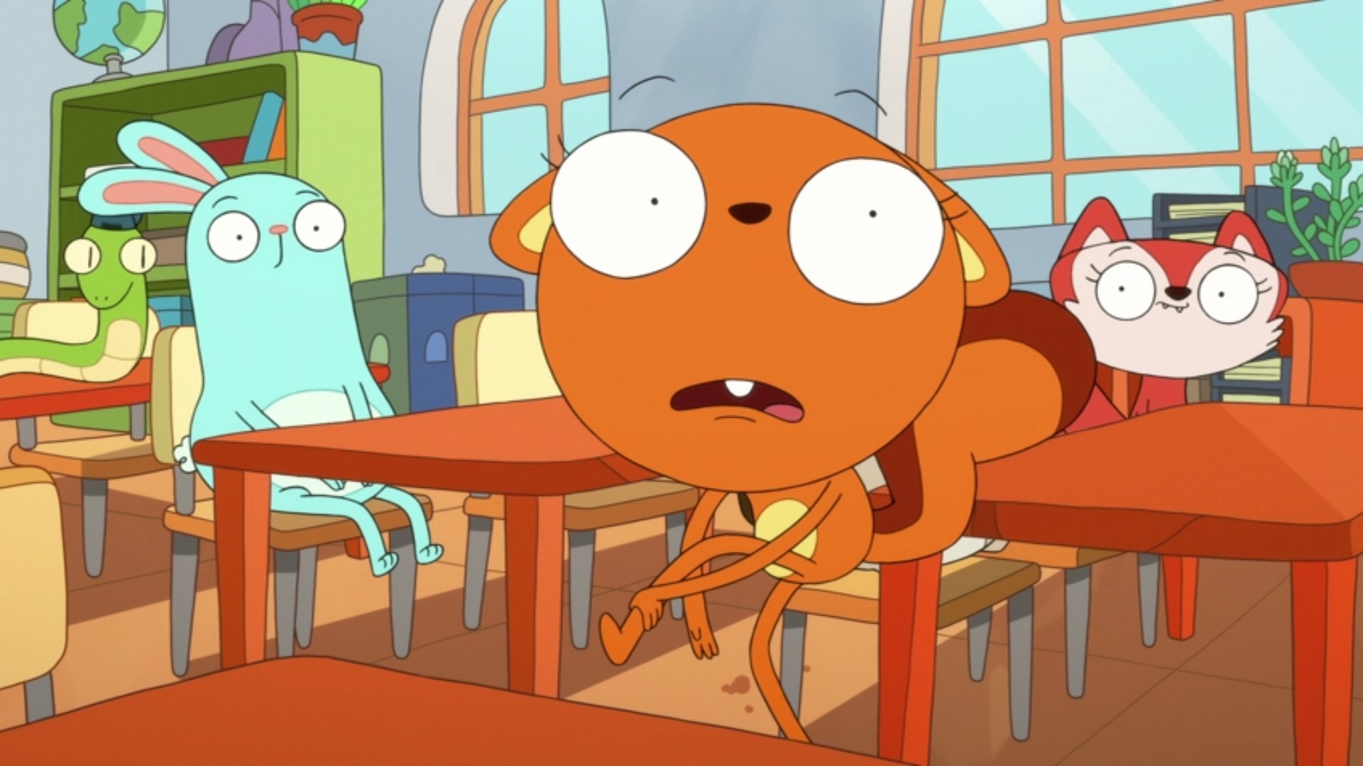 Kiff; Barry; Classmates expressing anxiety