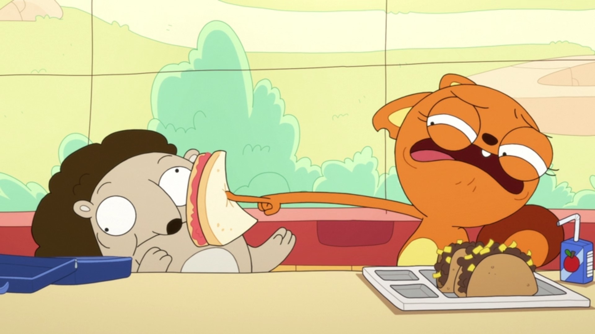 Kiff; Trevor expressing disgust