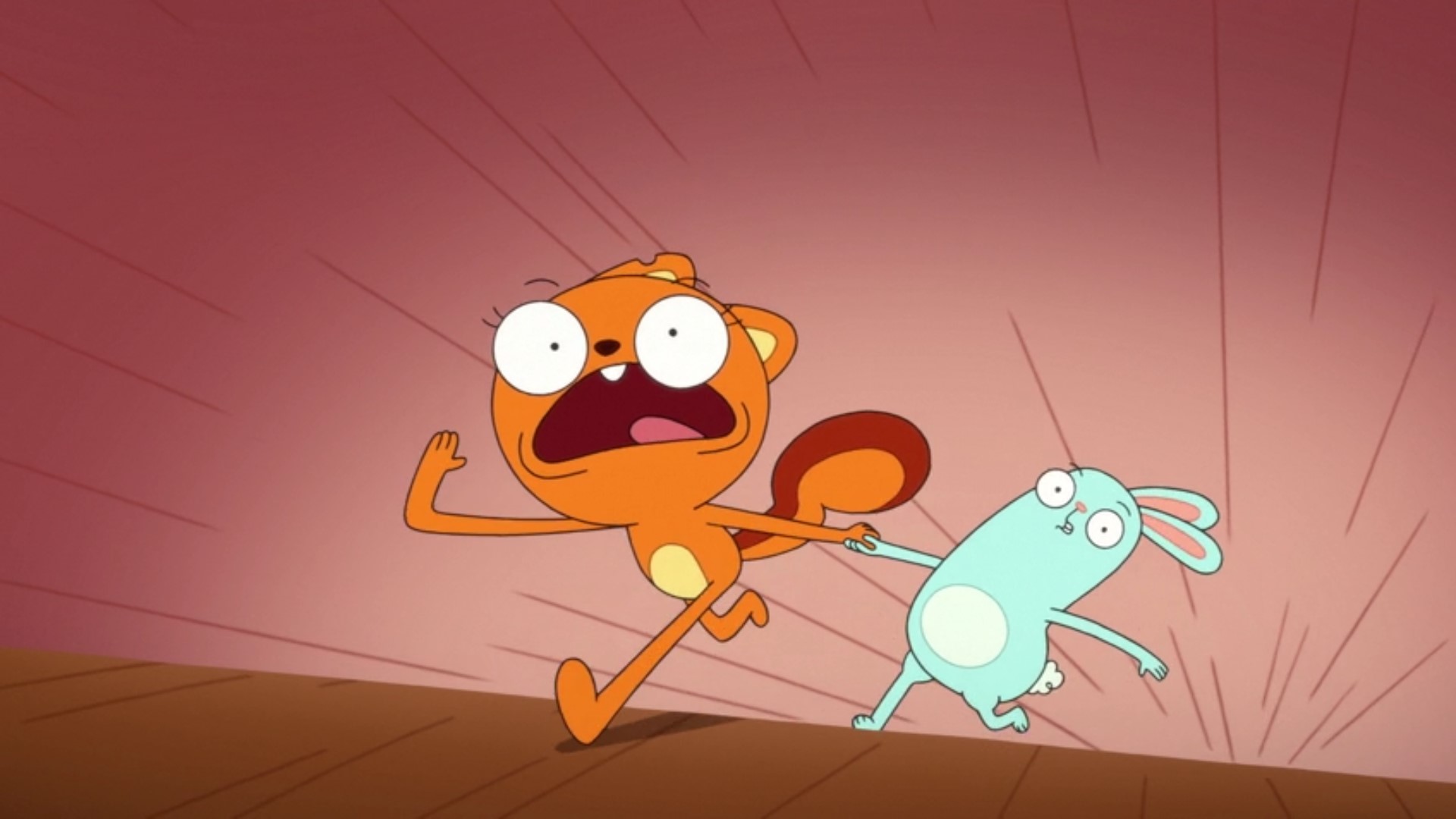 Kiff; Barry expressing excitement