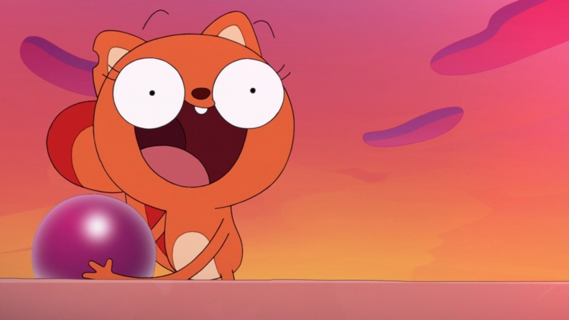 Kiff expressing joy