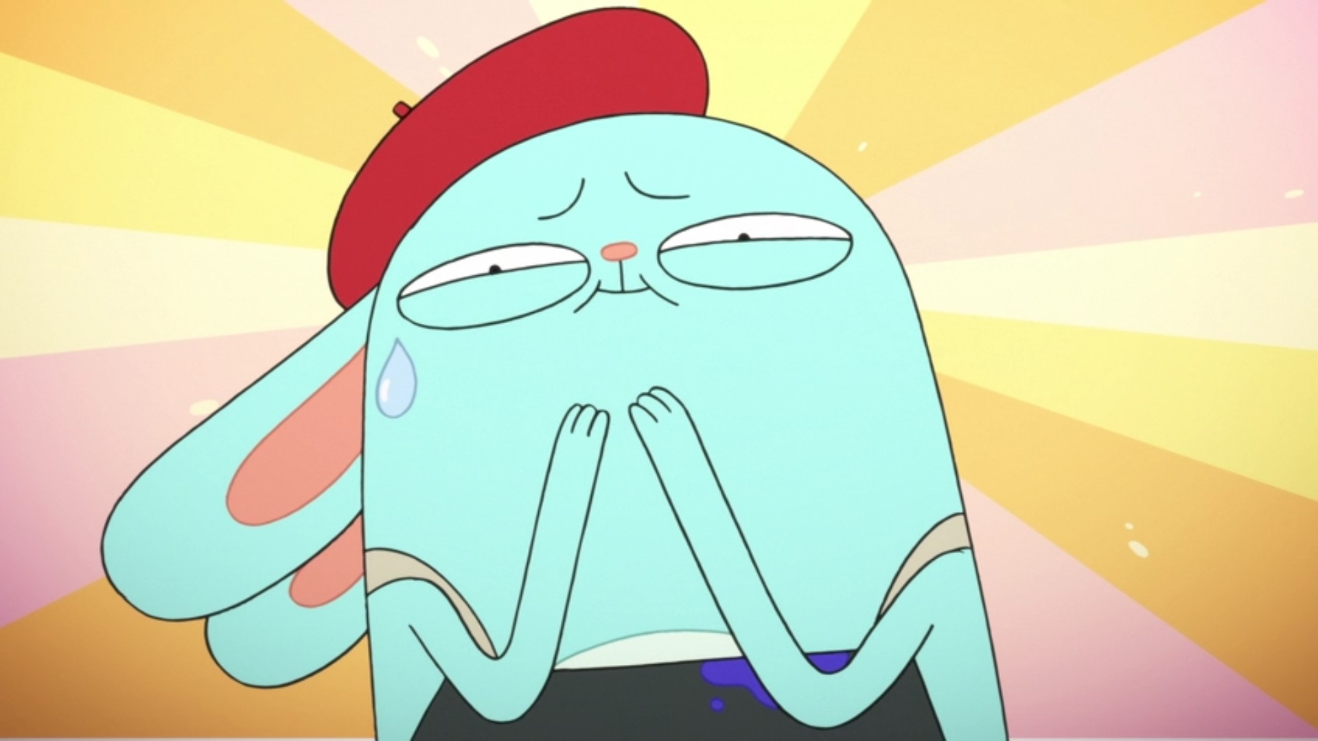 Barry expressing affection
