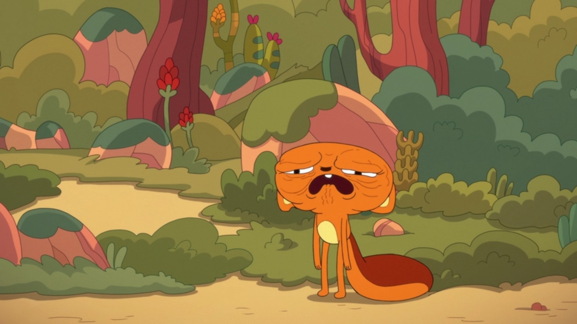 Kiff expressing exhaustion