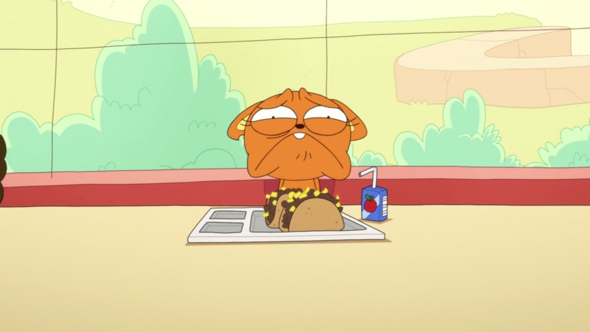 Kiff expressing sadness