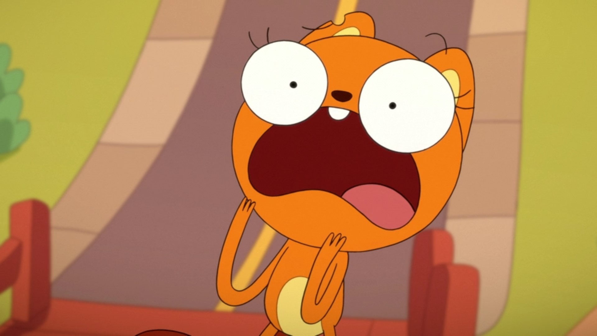 Kiff expressing fear