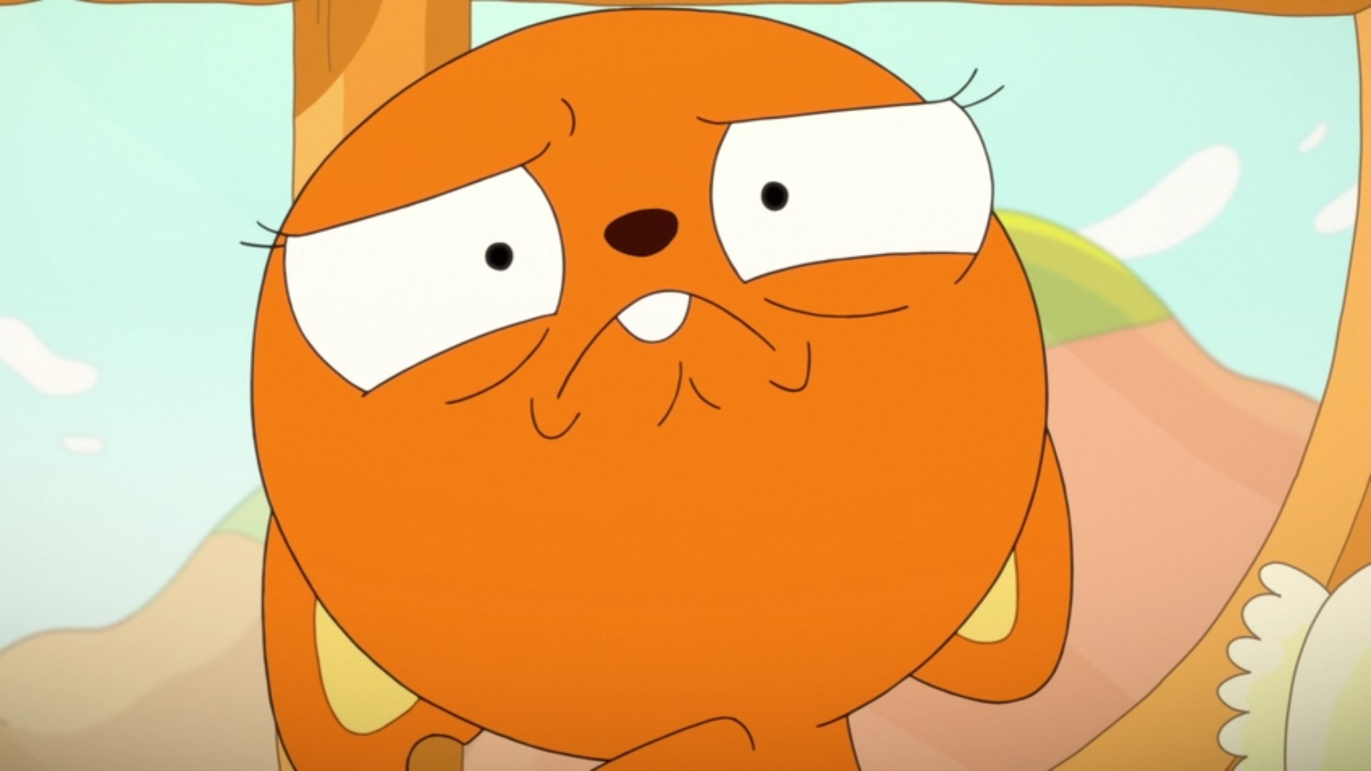 Kiff expressing sadness