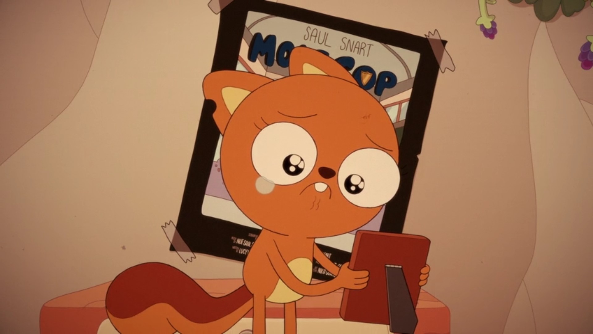 Kiff expressing sadness