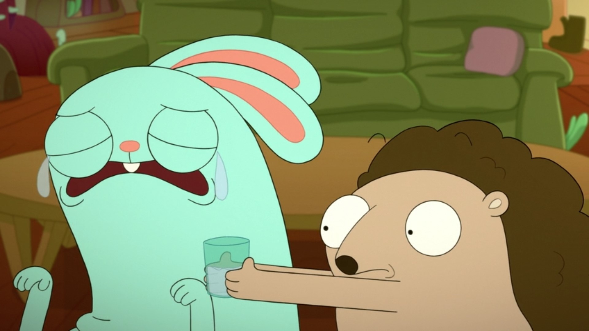 Barry; Trevor expressing smugness