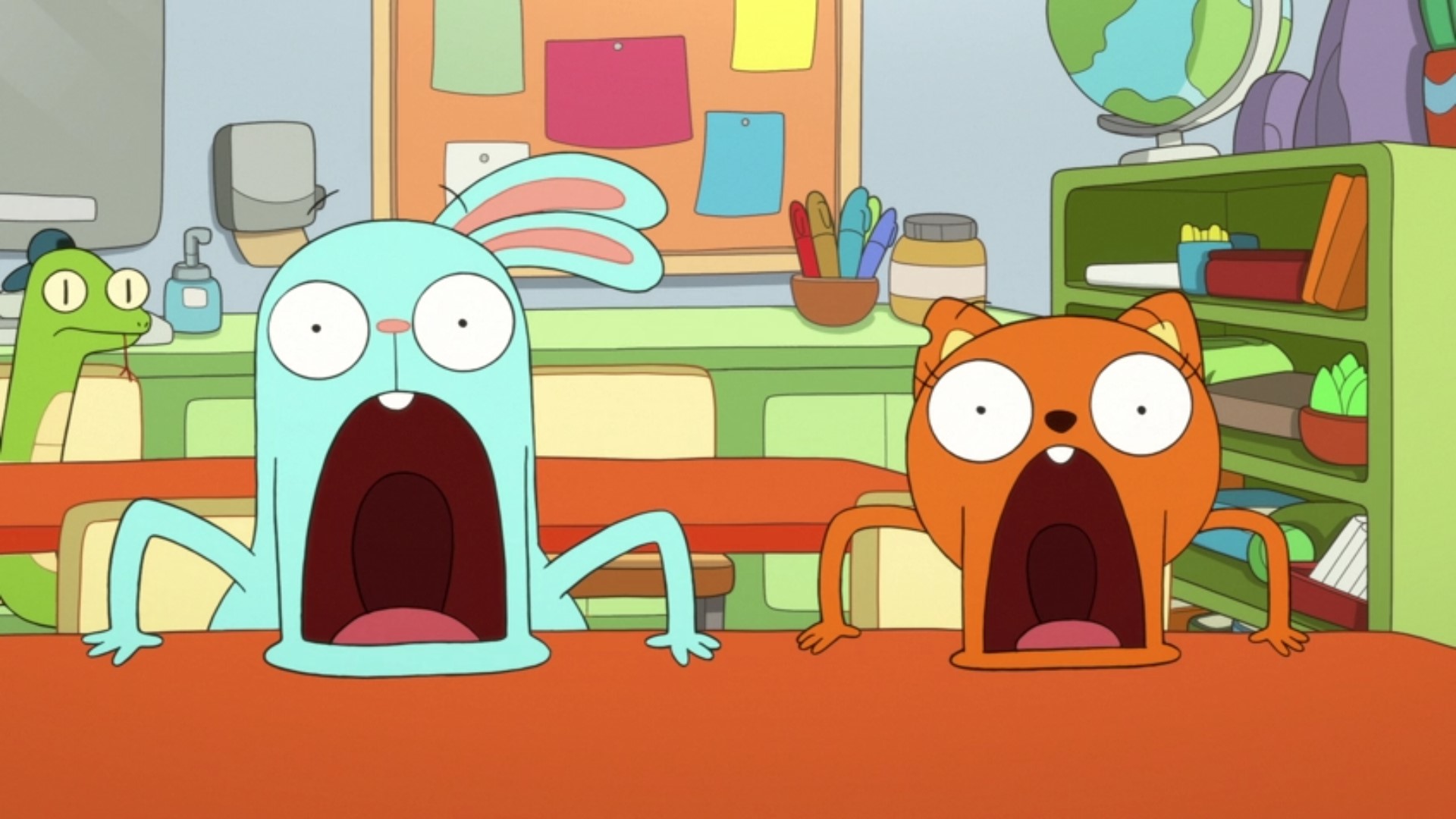 Kiff; Barry expressing surprise