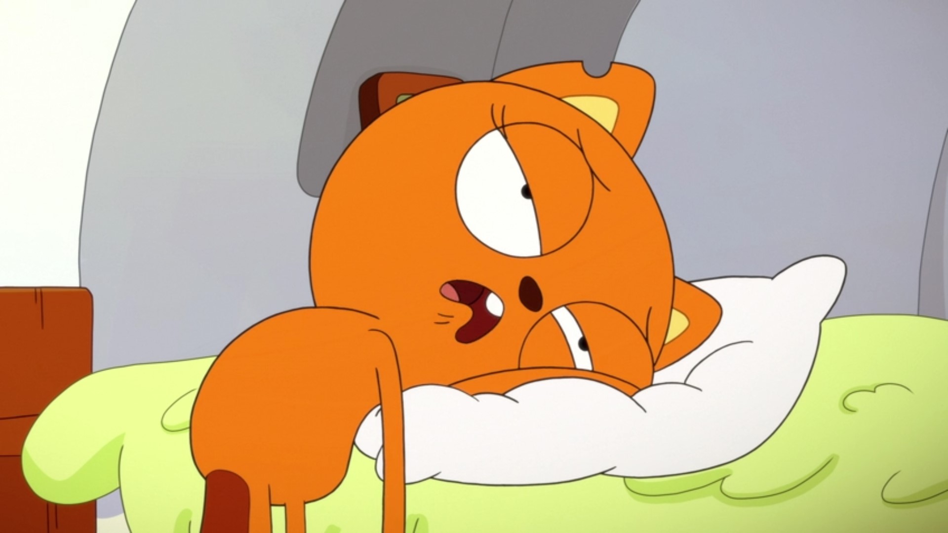 Kiff expressing exhaustion