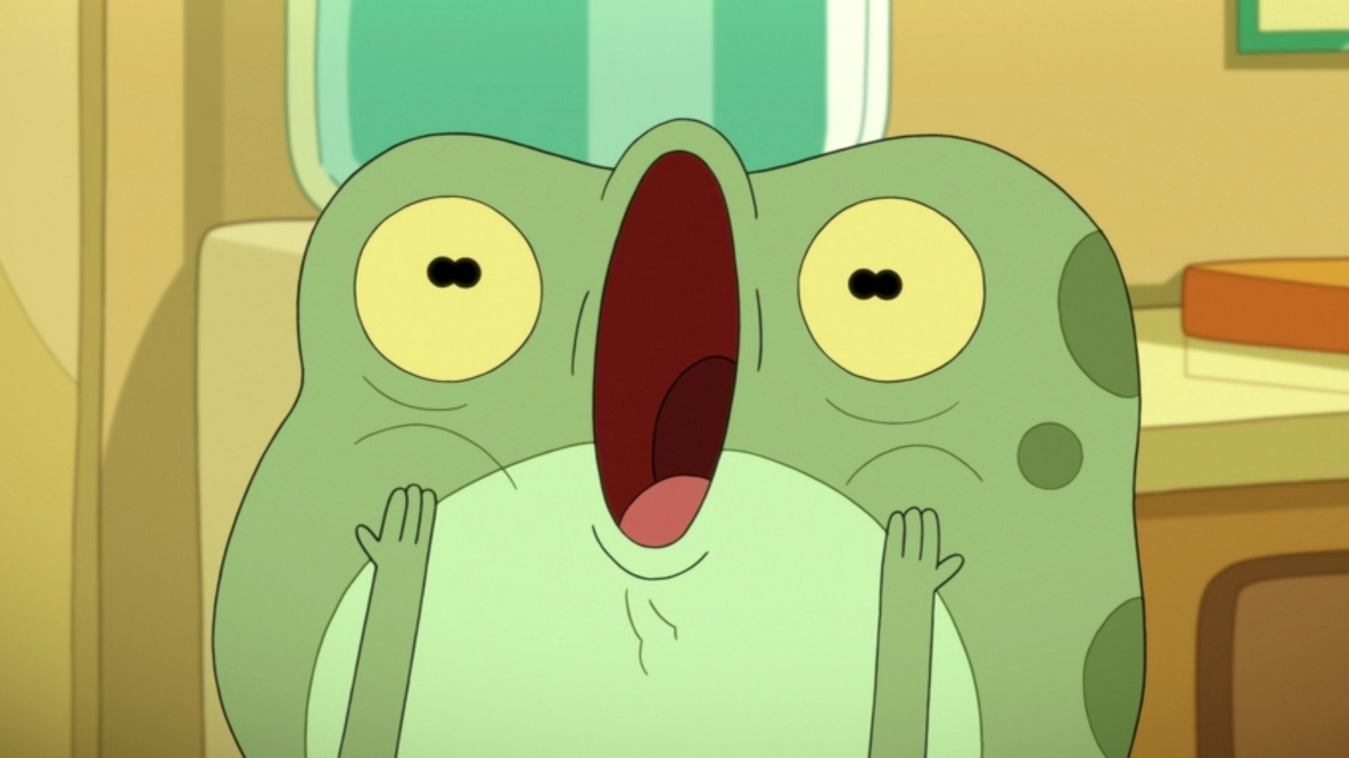 Glarbin expressing surprise