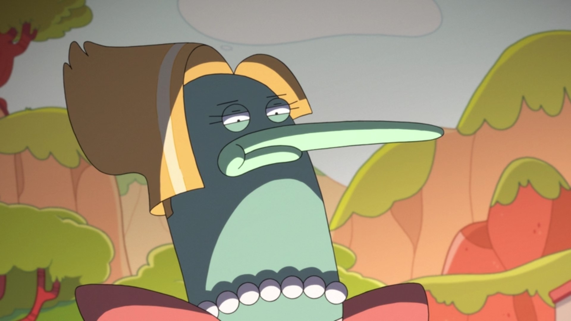 Beverly expressing displeasure