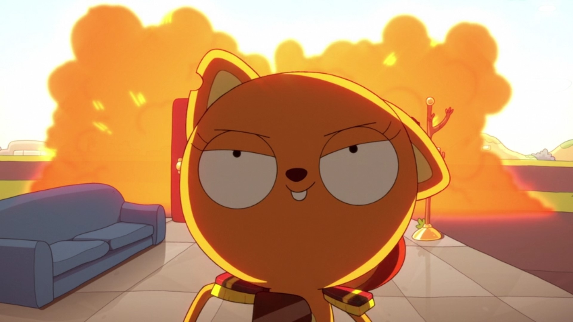 Kiff expressing smugness