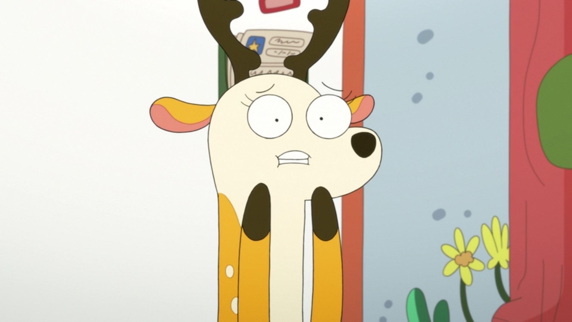 Miss Deer Teacher expressing anxiety