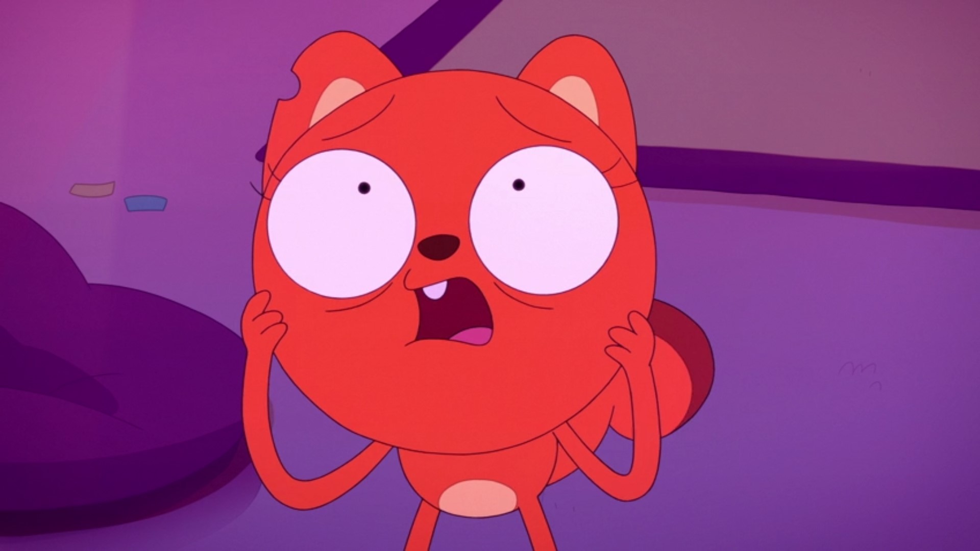 Kiff expressing horror