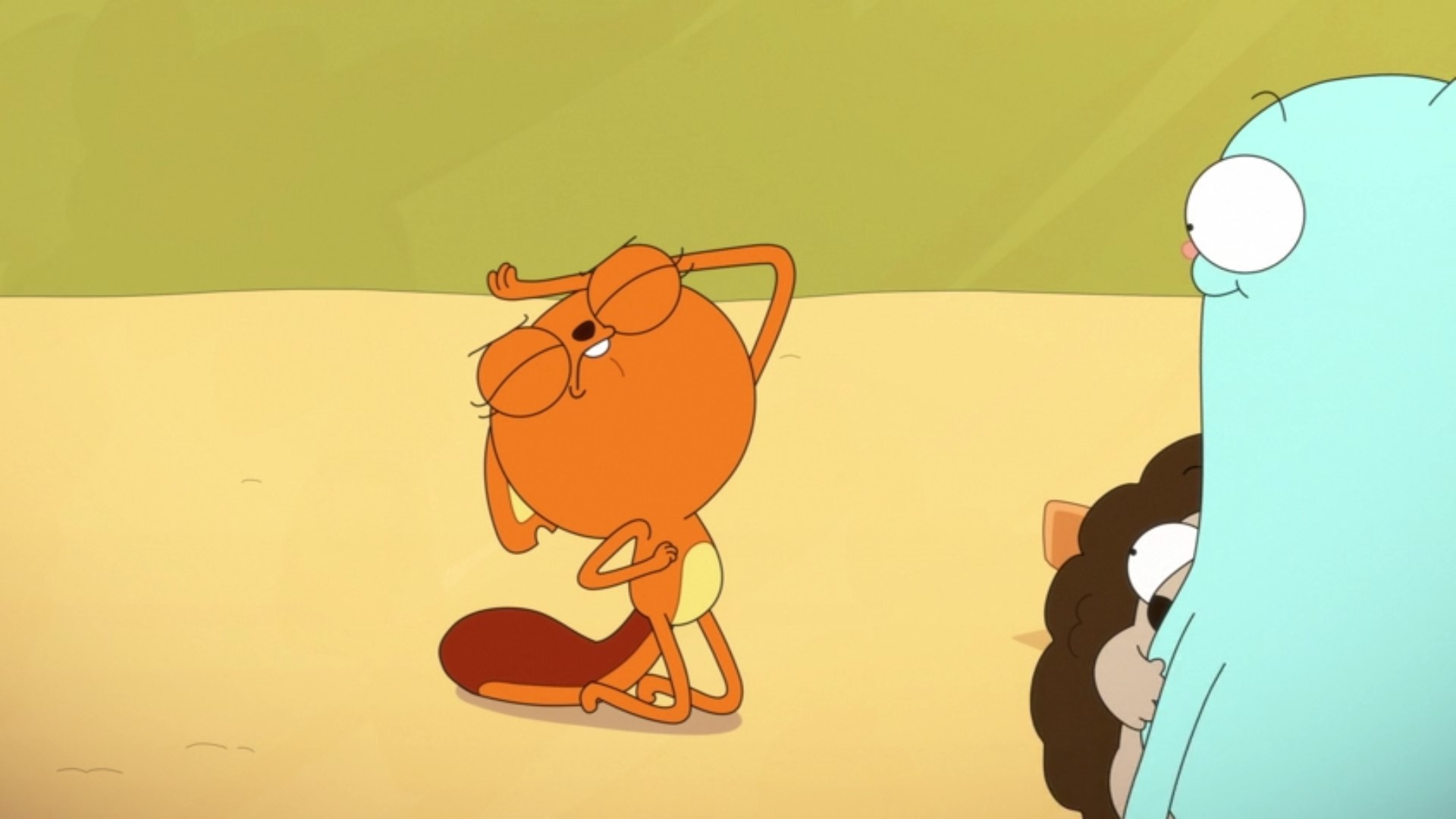 Kiff; Barry; Trevor expressing sadness