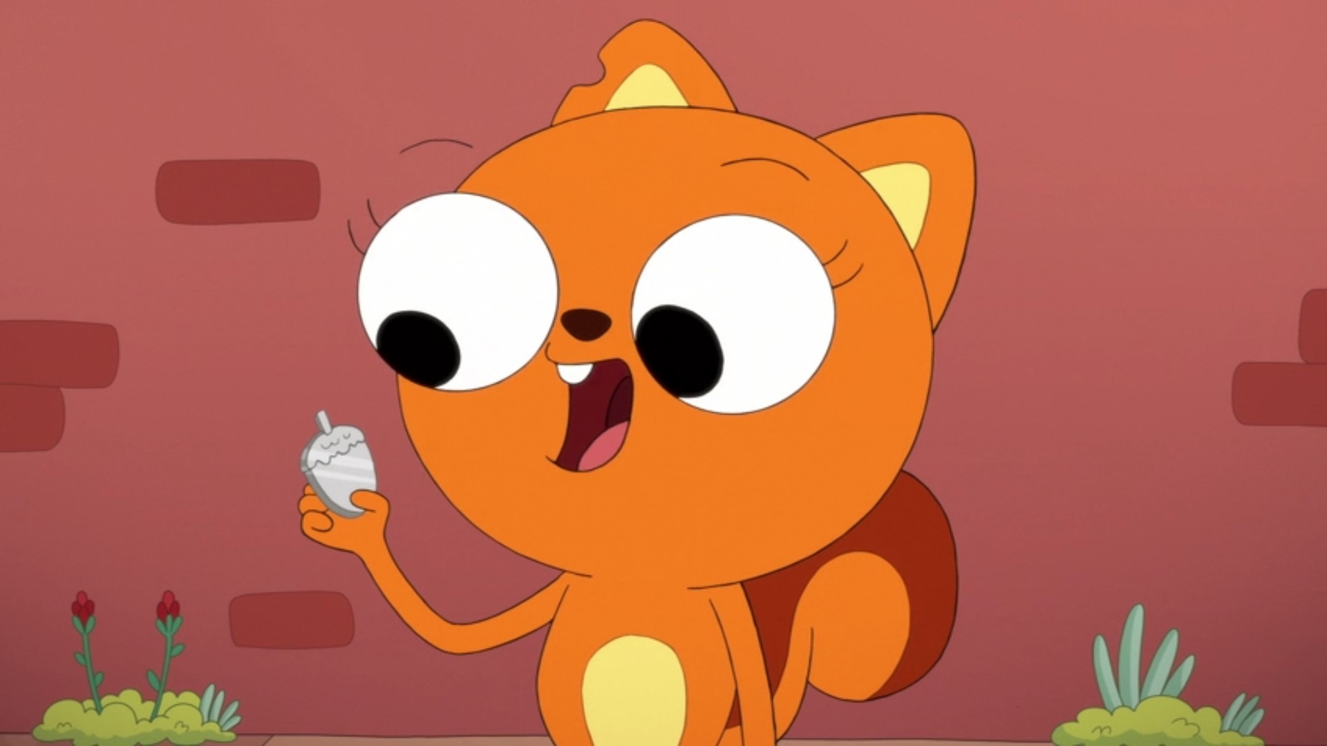 Kiff expressing delight