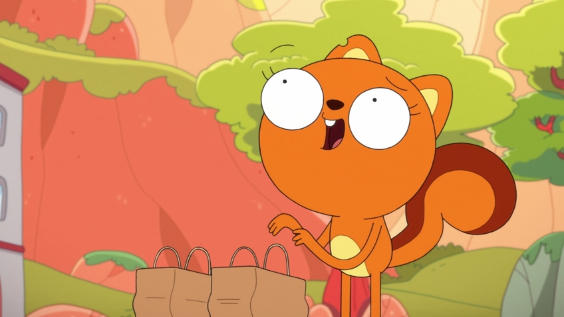 Kiff expressing delight